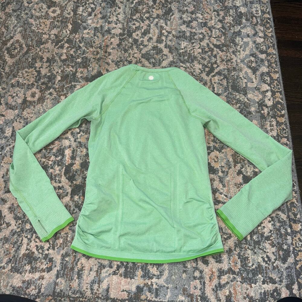 Athleta Long Sleeve Top- Small- Green